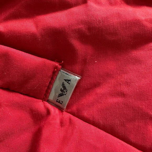 Emporio Armani Red Bag - Picture 1 of 7